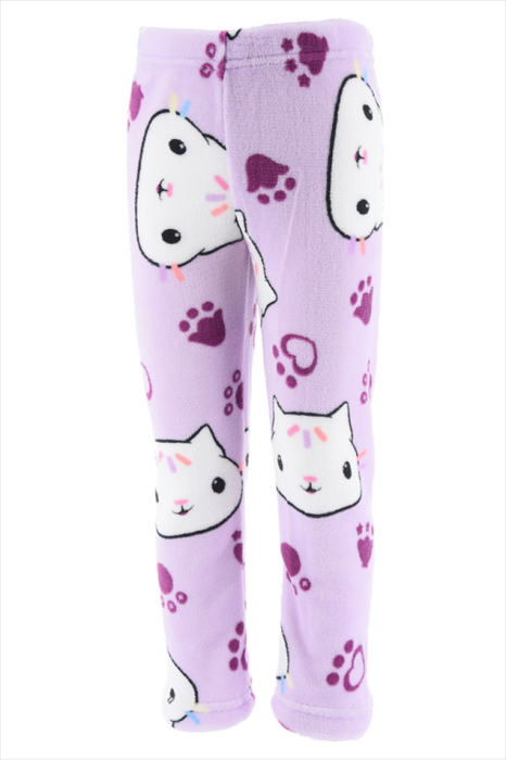 Pijama coral flecee cu maneca lunga Gabby's Dollhouse, Cakey Cat [4]