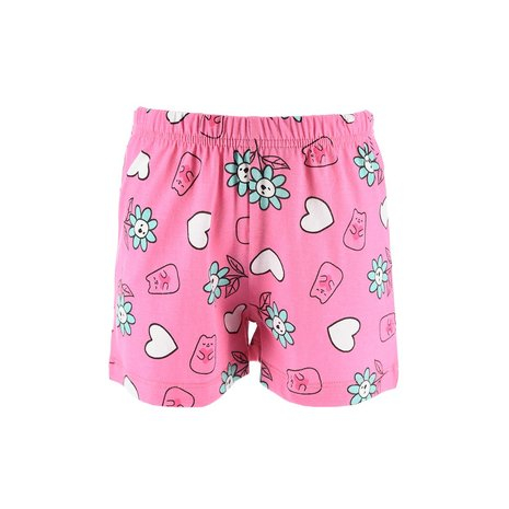 Pijama cu maneca scurta, bumbac, Gabby's Dollhouse Hello [5]