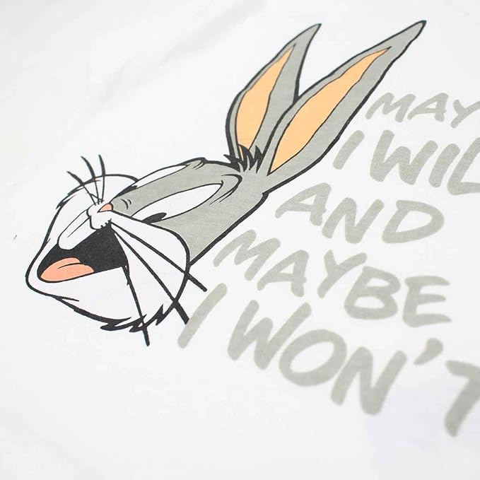 Pijama de vara cu maneca scurta, bumbac, Bugs Bunny [2]