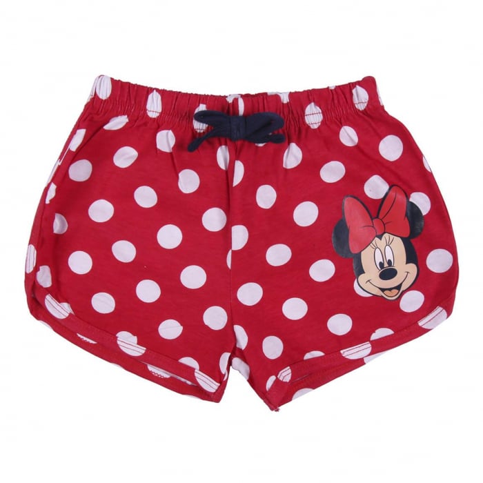 Pijama de vara cu maneca scurta din bumbac, Minnie Mouse Buline [4]