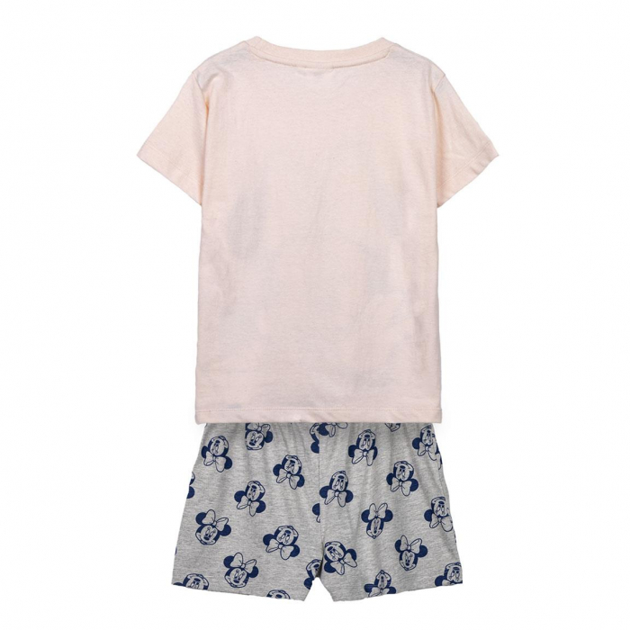 Pijama de vara, maneca scurta, amestec bumbac, Minnie Mouse [4]