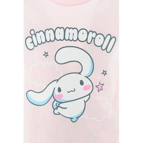 Pijama de vara, maneca scurta, bumbac Cinnamoroll [3]