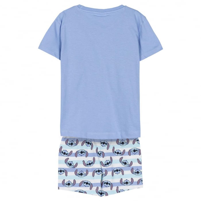 Pijama de vara, maneca scurta, bumbac, Lilo & Stitch [2]