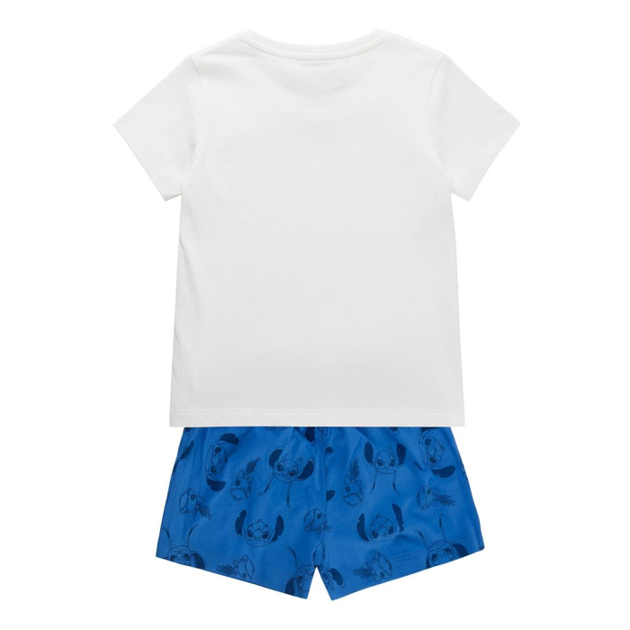 Pijama de vara, maneca scurta, bumbac, Lilo & Stitch Planets [2]