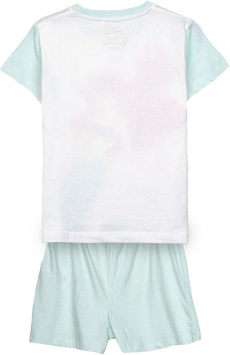 Pijama de vara, maneca scurta, bumbac, Mica Sirena [2]