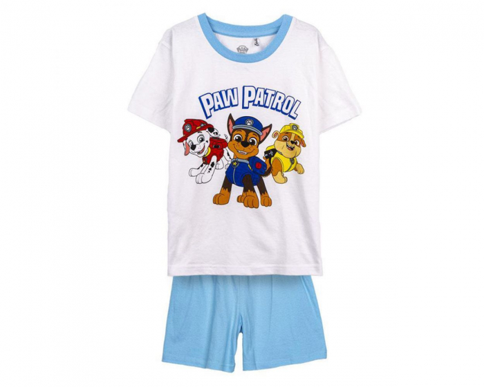 Pijama de vara, maneca scurta, bumbac, Paw Patrol [1]