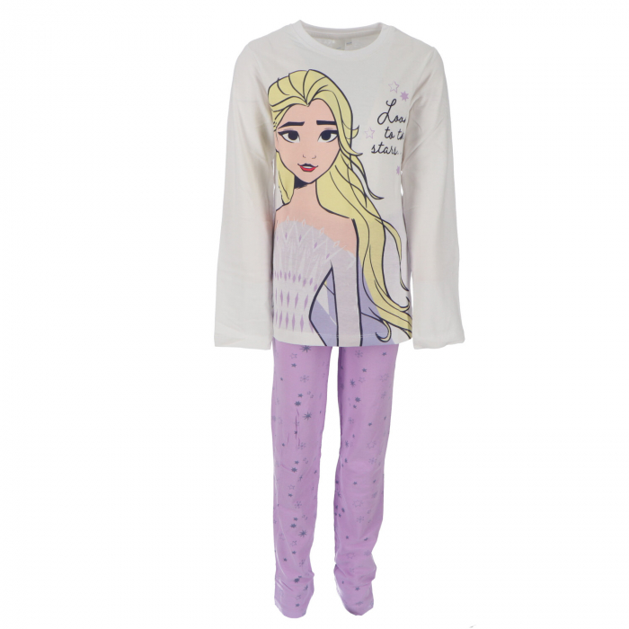 Pijama din bumbac cu maneca lunga, 2 piese Frozen Look to the Stars [1]