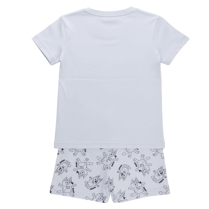 Pijama din bumbac cu maneca scurta , Bluey [3]