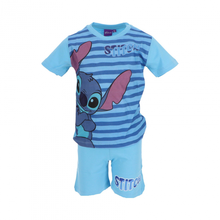 Pijama din bumbac cu maneca scurta, Lilo & Stitch [1]