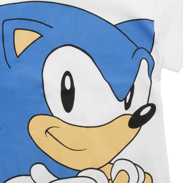Pijama din bumbac cu maneca scurta Sonic [5]