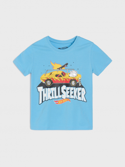 Pijama bumbac din 2 piese Hot Wheels [3]