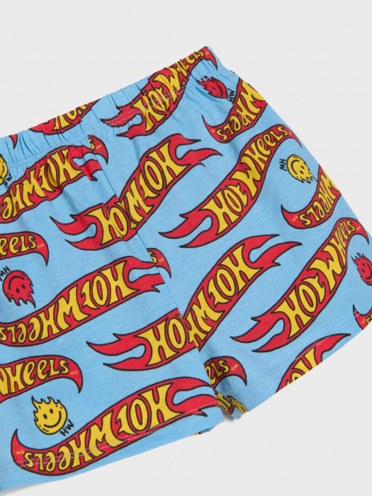 Pijama bumbac din 2 piese Hot Wheels [4]