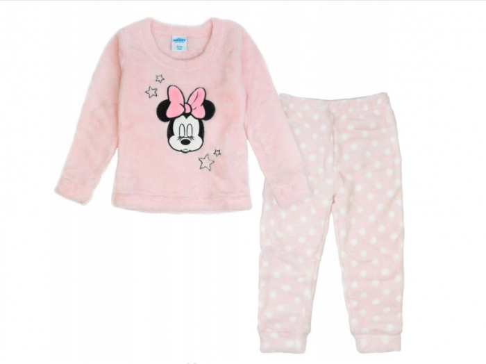 Pijama doua piese,maneca lunga cocolino Spleepy Minnie Mouse [2]
