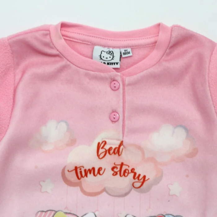 Pijama in cutie cadou, polar fleece, cu maneca lunga Hello Kitty [5]