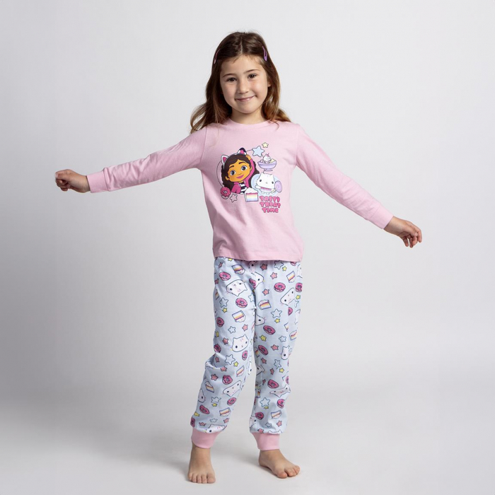 Pijama maneca lunga bumbac Gabby's Dollhouse [4]