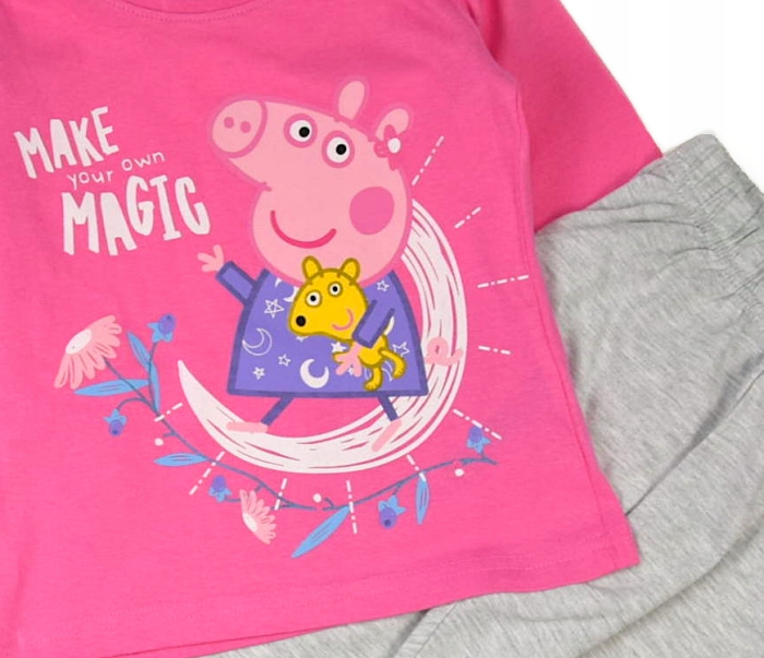Pijama maneca lunga din bumbac Peppa Pig [2]