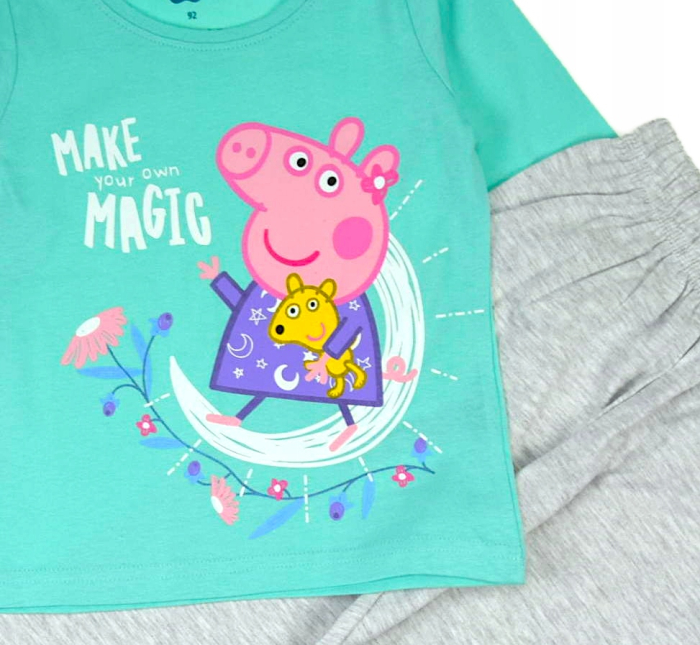Pijama maneca lunga din bumbac Peppa Pig [2]