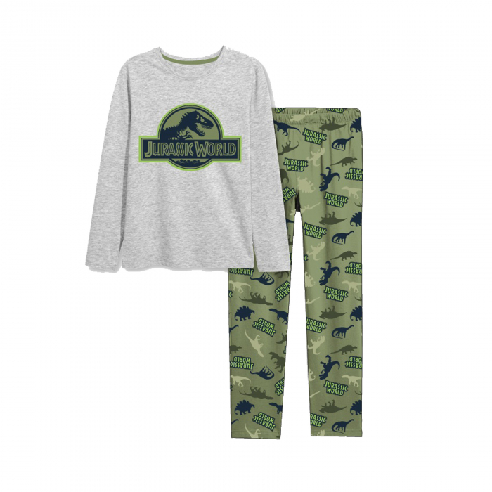 Pijama maneca lunga bumbac, Jurassic World [2]