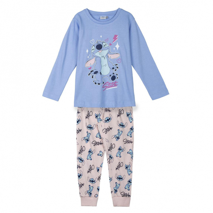 Pijama maneca lunga bumbac Lilo & Stitch [1]