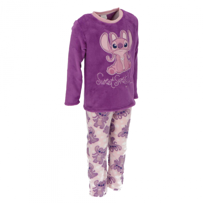 Pijama maneca lunga cocolino Lilo & Stitch Angel [2]