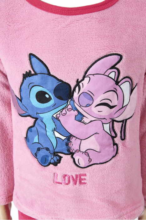 Pijama pufoasa maneca lunga Lilo & Stitch [3]