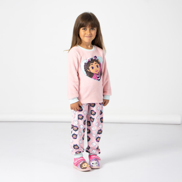 Pijama maneca lunga coral fleece, Hey Gabby's Dollhouse [4]