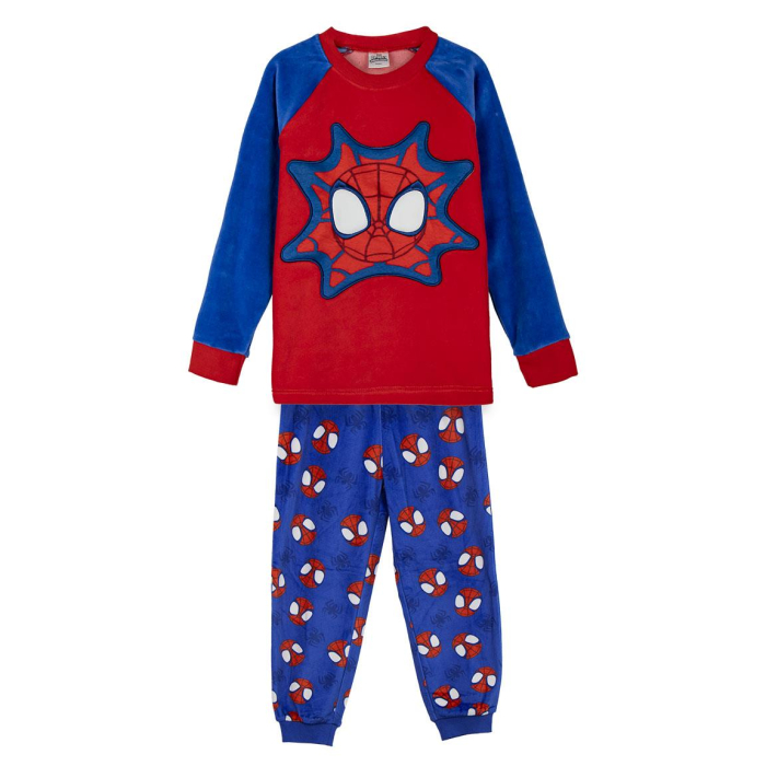 Pijama maneca lunga coral fleece, Spiderman [1]