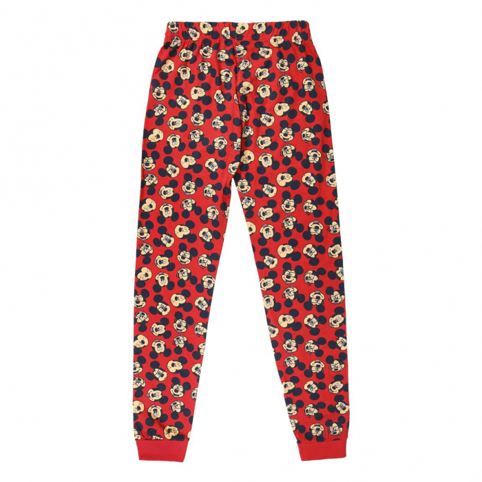 Pijama maneca lunga fete, bumbac, Minnie Mouse Rules [5]