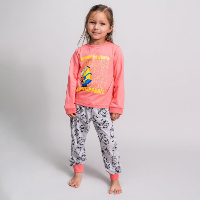 Pijama maneca lunga fete tricot Minions Unstoppable [4]