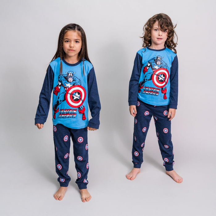 Pijama maneca lunga tricot Marvel Captain America [4]