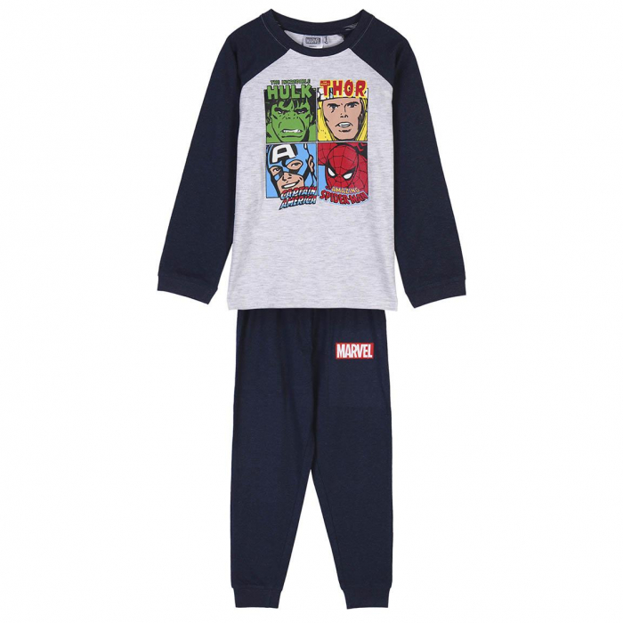 Pijama maneca lunga tricot Marvel Team [1]