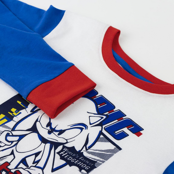 Pijama maneca lunga tricot Sonic Hedgehog [3]