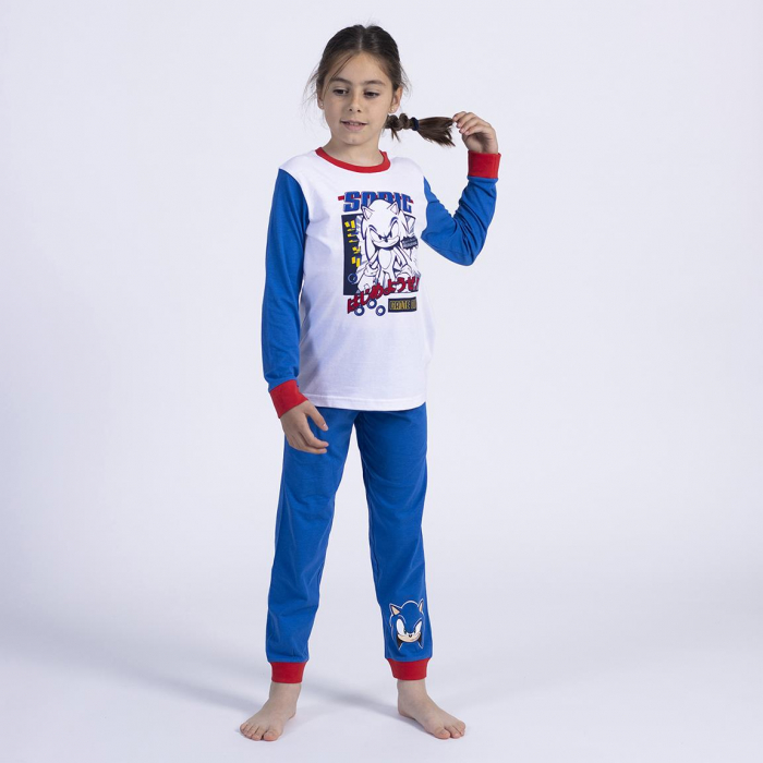 Pijama maneca lunga tricot Sonic Hedgehog [4]