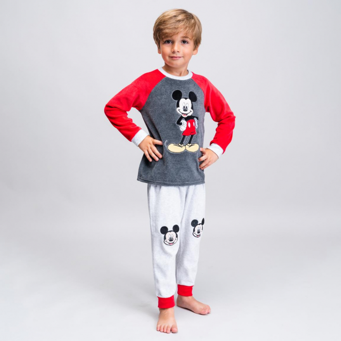 Pijama maneca lunga velur Happy Mickey [8]