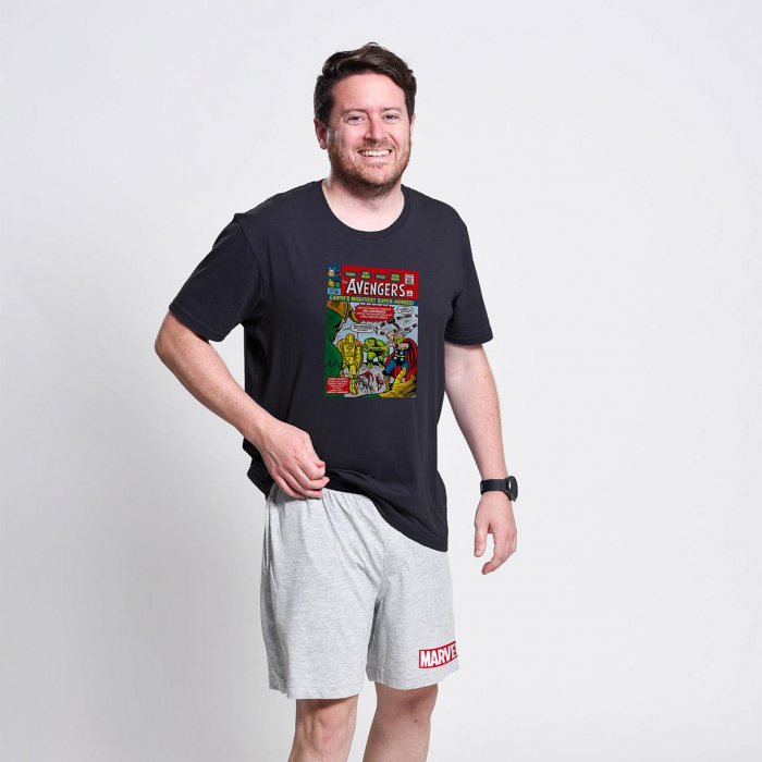 Pijama maneca scurta adulti Marvel Avengers [4]