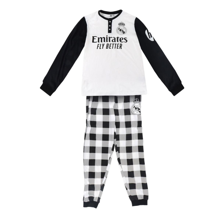Pijama maneca lunga pentru adulti Real Madrid [1]