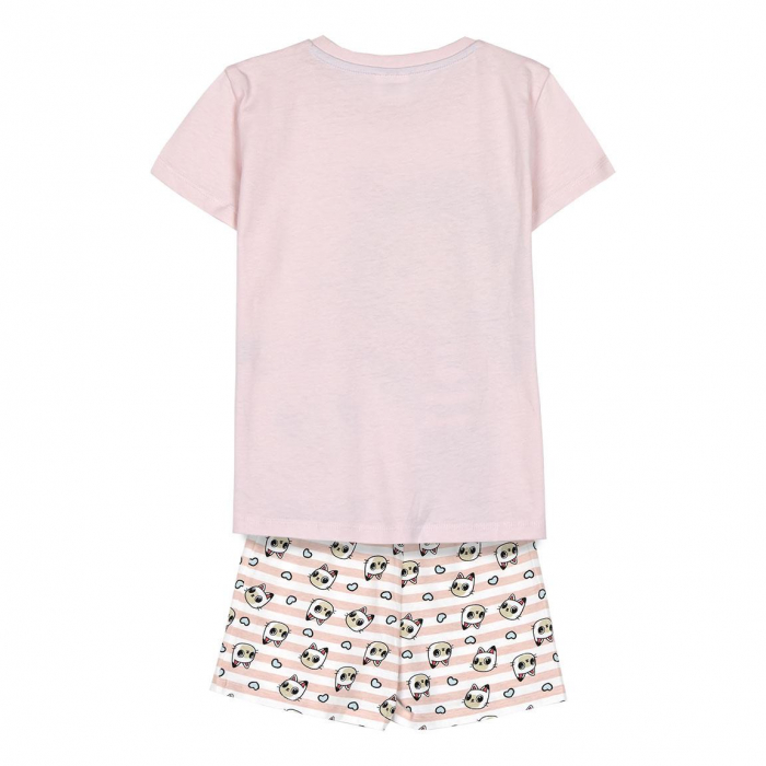 Pijama maneca scurta de vara din bumbac, Gabby's Dollhouse [2]