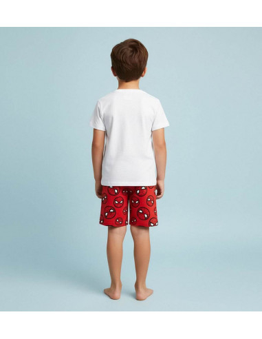 Pijama maneca scurta de vara din bumbac, Spiderman [2]
