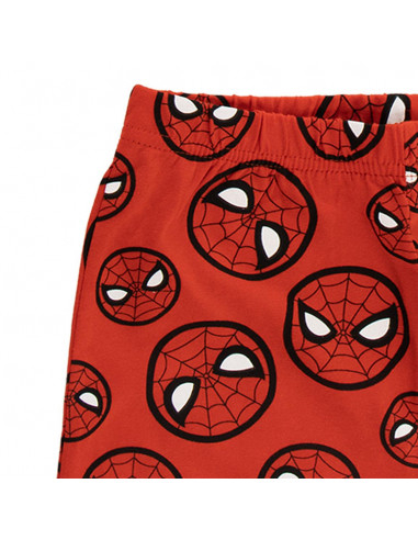 Pijama maneca scurta de vara din bumbac, Spiderman [5]