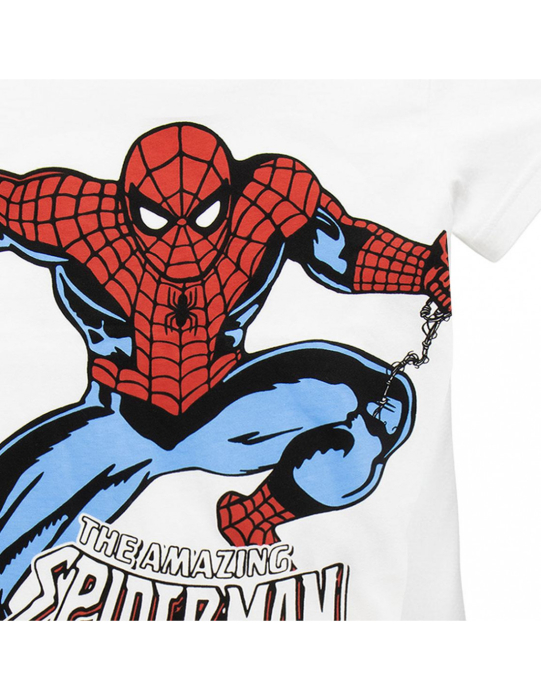 Pijama maneca scurta de vara din bumbac, Spiderman [4]
