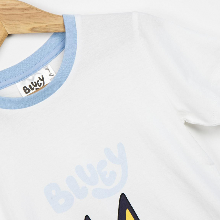 Pijama maneca scurta din bumbac, Bluey [3]