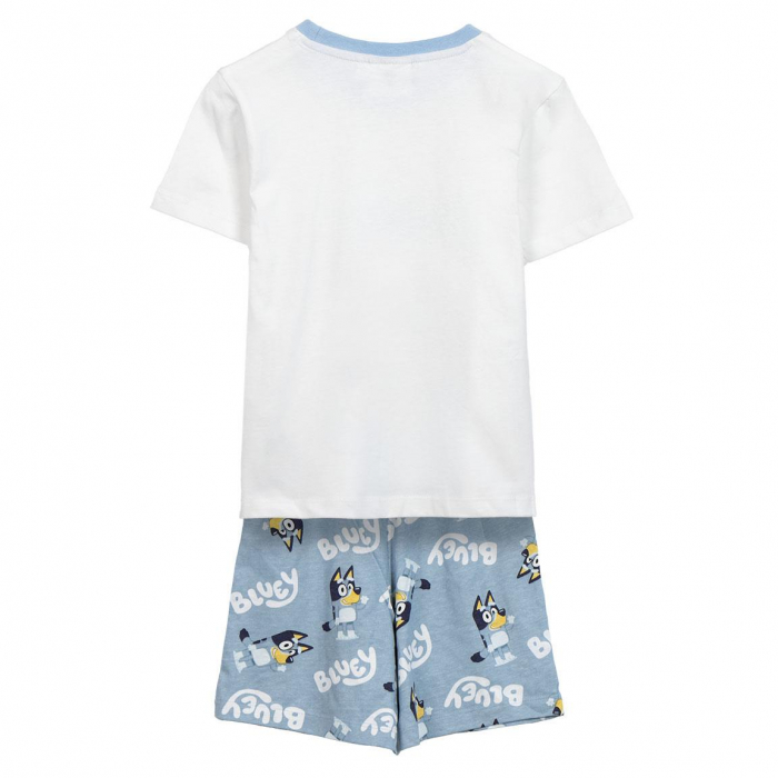 Pijama maneca scurta din bumbac, Bluey [2]