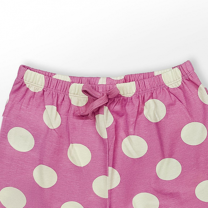 Pijama maneca scurta din bumbac, Minnie Mouse [2]