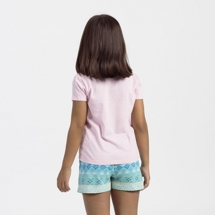 Pijama maneca scurta din bumbac, Moana Vaiana [4]