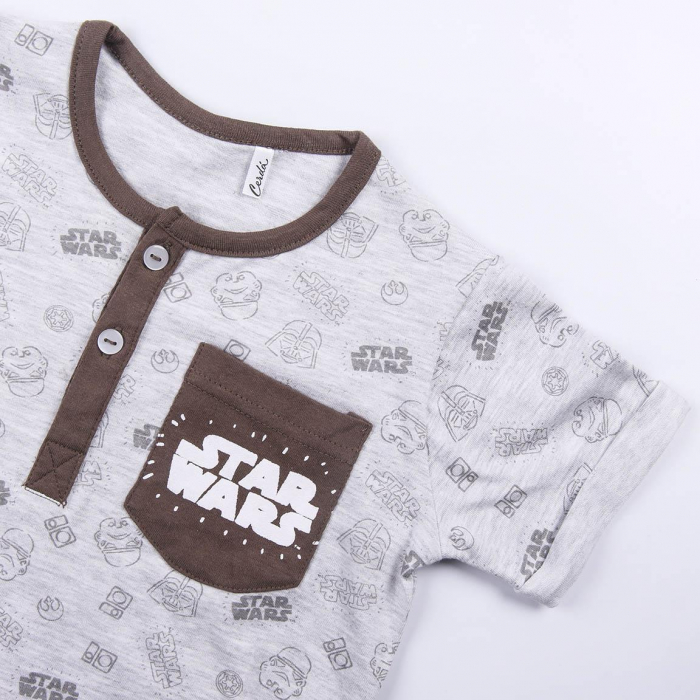 Pijama maneca scurta din bumbac, Star Wars [3]
