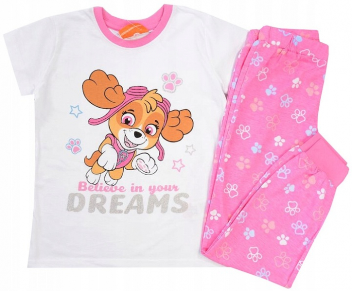 Pijama maneca scurta si pantalon lung Paw Patrol Dreams [2]