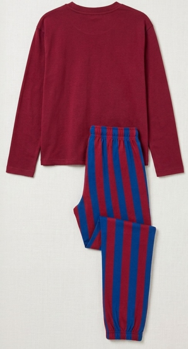 Pijama cu mânecă lungă și design FC Barcelona [2]