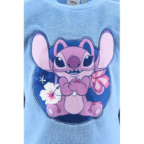 Pijama coral fleece cu maneca lunga Stitch Angel [3]
