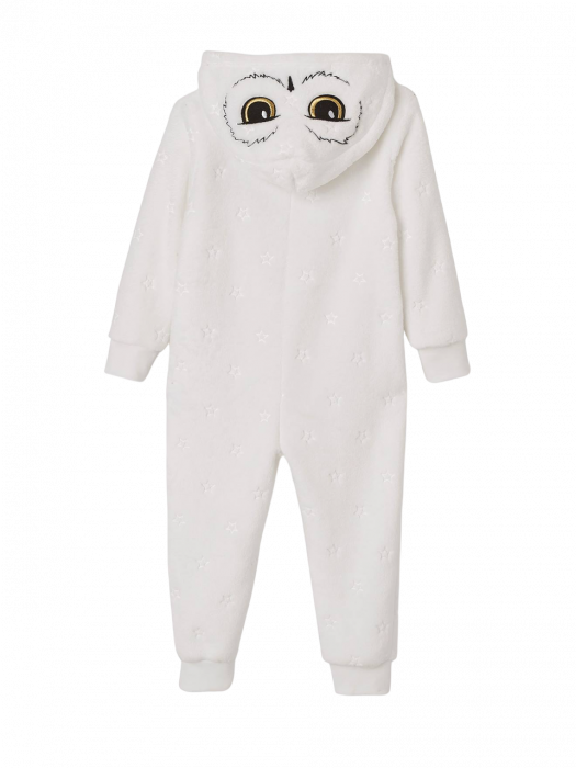 Pijama pentru fete tip Overall Harry Potter Bufnita, cocolino [3]