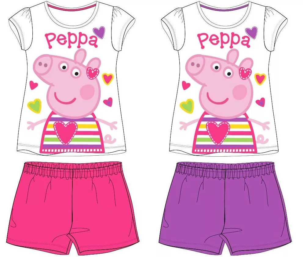 Pijama Peppa Pig Hearts [3]